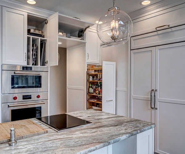 Cabinetry by SM Hall - Best Kitchen Tour 2019 in NH by New Hampshire Home magazine