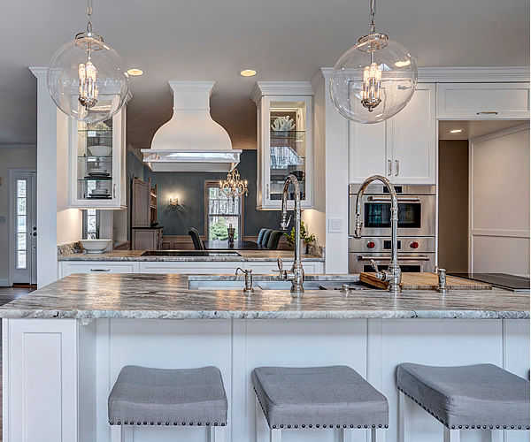 Cabinetry by SM Hall - Best Kitchen Tour 2019 in NH by New Hampshire Home magazine