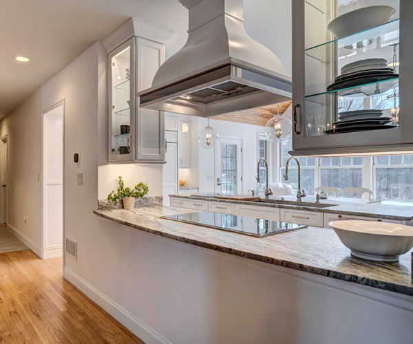 Cabinetry by SM Hall - Best Kitchen Tour 2019 in NH by New Hampshire Home magazine