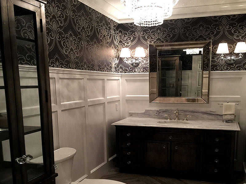 Cabinetry by SM Hall - New Hampshire Custom Bathroom Remodel